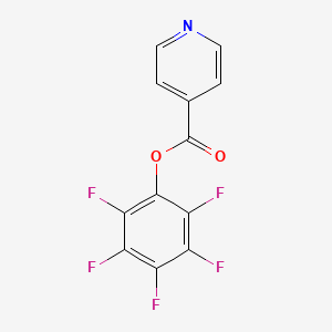 molecular formula C12H4F5NO2 B1302532 Pentafluorophenyl pyridine-4-carboxylate CAS No. 360574-34-1