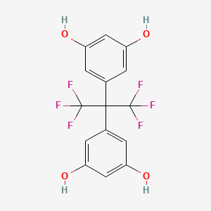 5,5'-(Perfluoropropane-2,2-diyl)bis(benzene-1,3-diol)