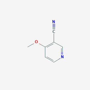 molecular formula C7H6N2O B1302540 4-甲氧基烟腈 CAS No. 74133-20-3