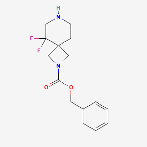 Benzyl 5,5-difluoro-2,7-diazaspiro[3.5]nonane-2-carboxylate