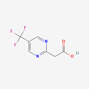 2-(5-(Trifluoromethyl)pyrimidin-2-YL)acetic acid