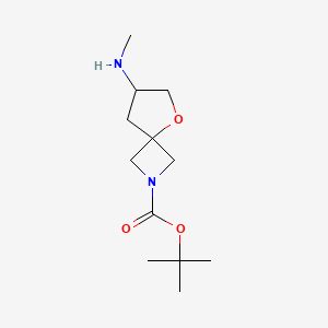 tert-Butyl 7-(methylamino)-5-oxa-2-azaspiro[3.4]octane-2-carboxylate