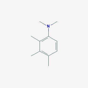 molecular formula C11H17N B13025550 N,N,2,3,4-pentamethylaniline 