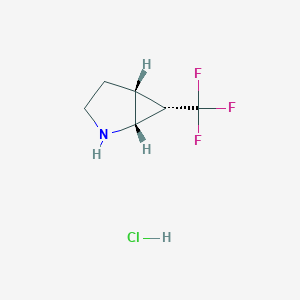 (1R,5R,6S)-6-(trifluoromethyl)-2-azabicyclo[3.1.0]hexane hydrochloride