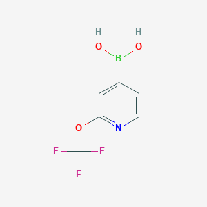 B-[2-(Trifluoromethoxy)-4-pyridinyl]boronic acid