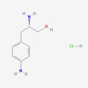 (S)-2-Amino-3-(4-aminophenyl)propan-1-OL hcl