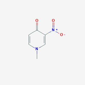 molecular formula C6H6N2O3 B13025756 1-Methyl-3-nitropyridin-4(1H)-one 