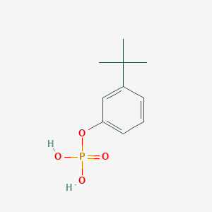 molecular formula C10H15O4P B13025817 3-(tert-Butyl)phenyldihydrogenphosphate 