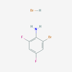 molecular formula C6H5Br2F2N B1302586 2-Bromo-4,6-difluoroaniline hydrobromide CAS No. 101471-20-9