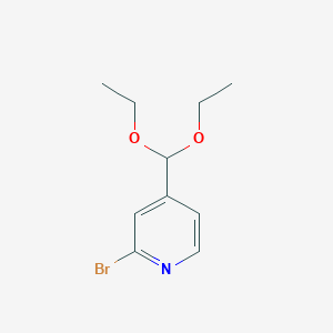 2-Bromo-4-(diethoxymethyl)pyridine