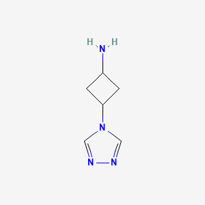 3-(4H-1,2,4-Triazol-4-yl)cyclobutanamine