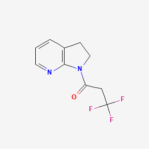 1-(3,3,3-Trifluoropropanoyl)-2,3-dihydro-1H-pyrrolo[2,3-b]pyridine