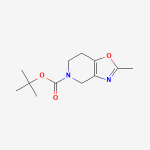 tert-Butyl2-methyl-6,7-dihydrooxazolo[4,5-c]pyridine-5(4H)-carboxylate