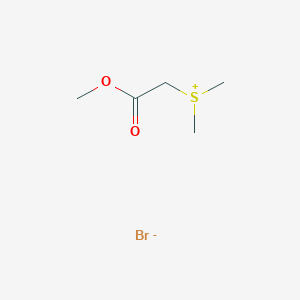 molecular formula C5H11BrO2S B13026095 (2-Methoxy-2-oxoethyl)dimethylsulfoniumbromide 