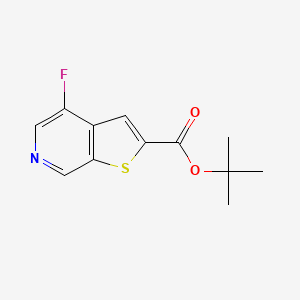 Tert-butyl 4-fluorothieno[2,3-c]pyridine-2-carboxylate