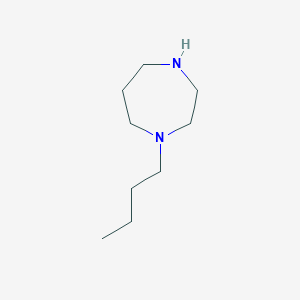 molecular formula C9H20N2 B1302611 1-Butil-1,4-diazepana CAS No. 3619-75-8