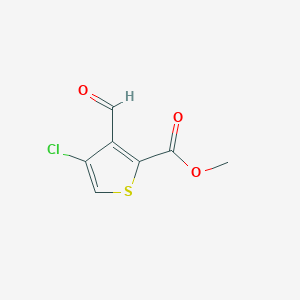 Methyl 4-chloro-3-formylthiophene-2-carboxylate