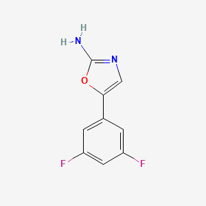 5-(3,5-Difluorophenyl)oxazol-2-amine