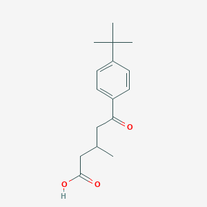 5-(4-tert-Butylphenyl)-3-methyl-5-oxovaleric acid