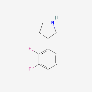 3-(2,3-Difluorophenyl)pyrrolidine