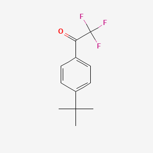 molecular formula C12H13F3O B1302624 4'-tert-Butyl-2,2,2-trifluoroacetophenone CAS No. 73471-97-3