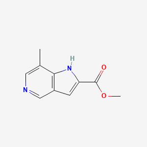 Methyl7-methyl-1H-pyrrolo[3,2-c]pyridine-2-carboxylate