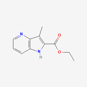 ethyl3-methyl-1H-pyrrolo[3,2-b]pyridine-2-carboxylate