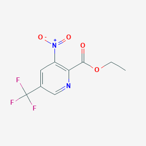 Ethyl 3-nitro-5-(trifluoromethyl)picolinate