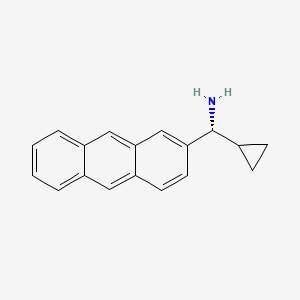 (1R)-2-Anthrylcyclopropylmethylamine