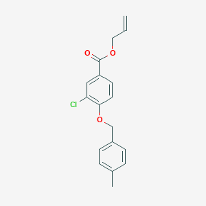 Allyl 3-chloro-4-((4-methylbenzyl)oxy)benzoate