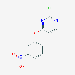 2-Chloro-4-(3-nitrophenoxy)pyrimidine