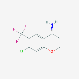 (R)-7-Chloro-6-(trifluoromethyl)chroman-4-amine