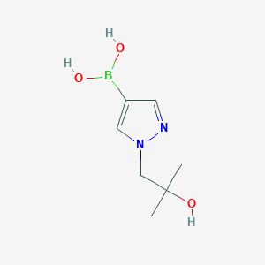 (1-(2-Hydroxy-2-methylpropyl)-1H-pyrazol-4-yl)boronic acid