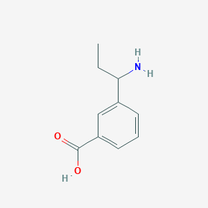 3-(1-Aminopropyl)benzoicacid