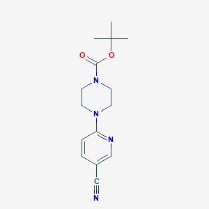 Tert-butyl 4-(5-cyanopyridin-2-yl)piperazine-1-carboxylate