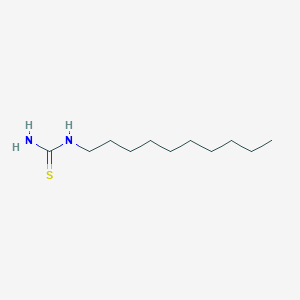 molecular formula C11H24N2S B1302675 1-Decyl-2-thiourea CAS No. 24827-74-5
