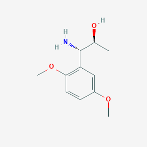 (1S,2S)-1-Amino-1-(2,5-dimethoxyphenyl)propan-2-OL