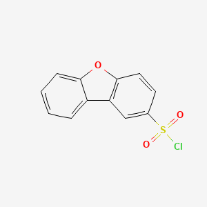 molecular formula C12H7ClO3S B1302676 Dibenzo[b,d]furan-2-sulfonyl chloride CAS No. 23602-98-4