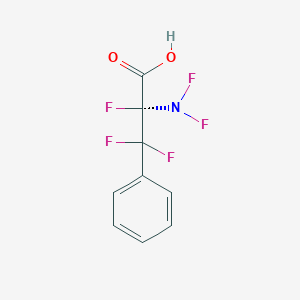 (2S)-2-(difluoroamino)-2,3,3-trifluoro-3-phenylpropanoic acid