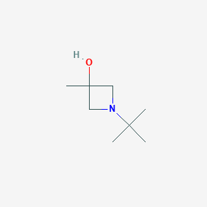 1-(tert-Butyl)-3-methylazetidin-3-ol