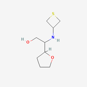 2-(Tetrahydrofuran-2-yl)-2-(thietan-3-ylamino)ethan-1-ol