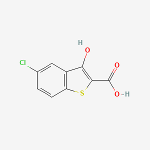 5-Chloro-3-hydroxybenzo[b]thiophene-2-carboxylic acid