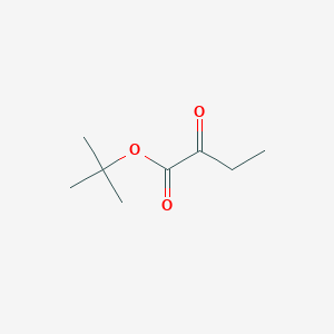 molecular formula C8H14O3 B13026983 tert-Butyl 2-oxobutanoate CAS No. 37472-51-8