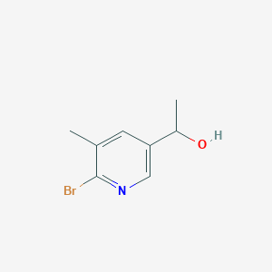 1-(6-Bromo-5-methylpyridin-3-yl)ethanol