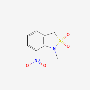 1-Methyl-7-nitro-1,3-dihydrobenzo[c]isothiazole 2,2-dioxide