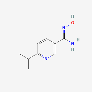 N-Hydroxy-6-isopropylnicotinimidamide