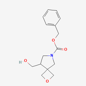 Benzyl 8-(hydroxymethyl)-2-oxa-6-azaspiro[3.4]octane-6-carboxylate