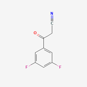 3-(3,5-Difluorophenyl)-3-oxopropanenitrile