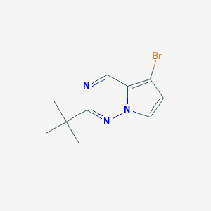 5-Bromo-2-(tert-butyl)pyrrolo[2,1-f][1,2,4]triazine