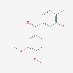 3,4-Difluoro-3',4'-dimethoxybenzophenone